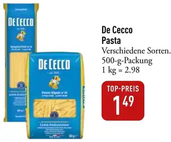 Galeria Markthalle De Cecco Pasta Angebot