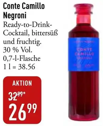 Galeria Markthalle Conte Camillo Negroni Angebot