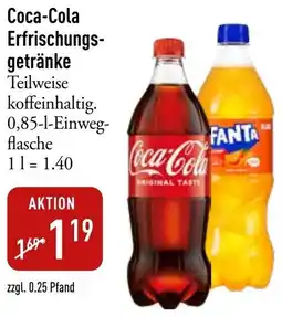Galeria Markthalle Coca-Cola Erfrischungsgetränke Angebot
