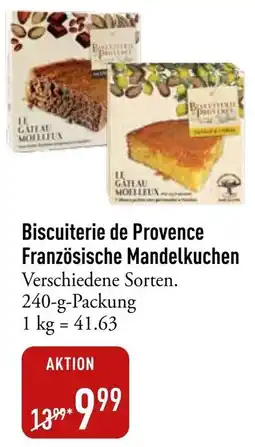 Galeria Markthalle Biscuiterie de Provence Französische Mandelkuchen Angebot