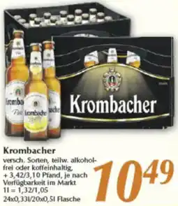 inkoop Krombacher Angebot