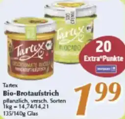 inkoop Tartex Bio-Brotaufstrich Angebot