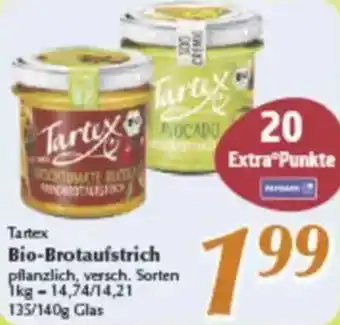 inkoop Tartex Bio-Brotaufstrich Angebot