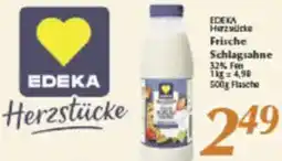 inkoop EDEKA Herzstücke Frische Schlagsahne Angebot