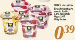 inkoop EDEKA Herzstücke Fruchtjoghurt Angebot