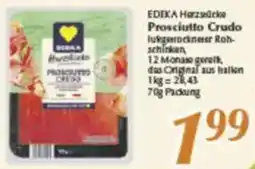 inkoop EDEKA Herzstücke Prosciutto Crudo Angebot