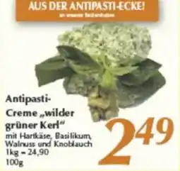 inkoop Antipasti Creme ,,wilder grüner Kerl" Angebot