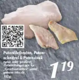 inkoop Putenfiletbraten, Putenschnitzel & Putensteak Angebot