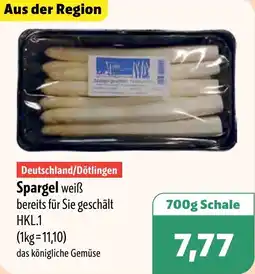 Aktiv Irma Spargel weiß Angebot