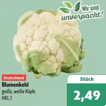 Aktiv Irma Deutschland Blumenkohl Angebot
