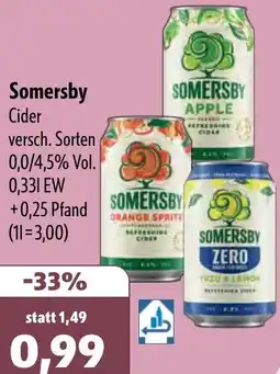 Aktiv Irma Somersby Cider Angebot