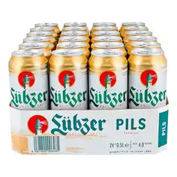 Netto Marken-Discount Lübzer Pils 4,9 % vol 0,5 Liter Dose, 24er Pack Angebot