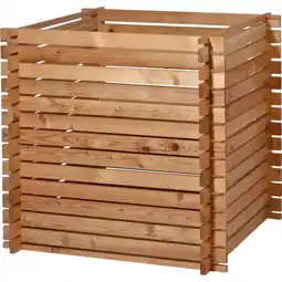 Netto Marken-Discount dobar Holz-Komposter Lärchi Angebot
