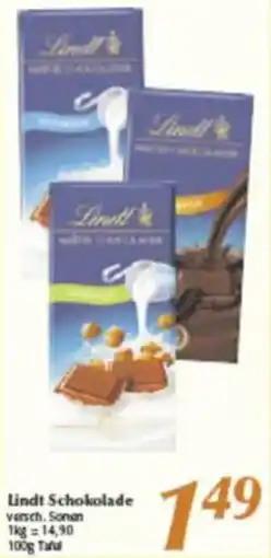inkoop Lindt Schokolade Angebot