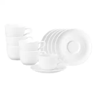 Netto Marken-Discount Seltmann Weiden Kaffeetassen mit Untertassen Terra 260 ml 6er Set Angebot