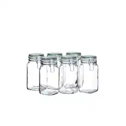 Netto Marken-Discount Mäser Einmachglas mit Deckel, 1,45 l GOTHIKA Transparent Angebot