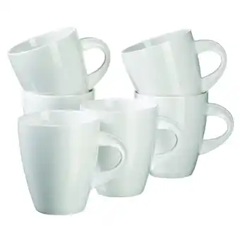 Netto Marken-Discount Mäser Kaffeebecher 40 cl, Porzellan LA MUSICA Elfenbein Angebot