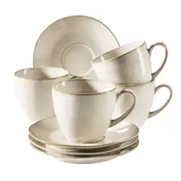 Netto Marken-Discount Mäser Kaffeetassenset, Keramik Nottingham Angebot