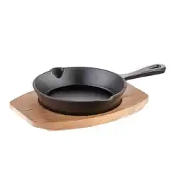 Netto Marken-Discount Mäser Gusseisenpfanne, Gusseisen - Schwarz, Braun Angebot