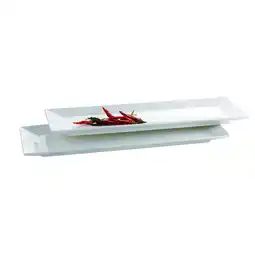 Netto Marken-Discount Mäser Teller-Set, Porzellan TRENDY LINE Elfenbein Angebot