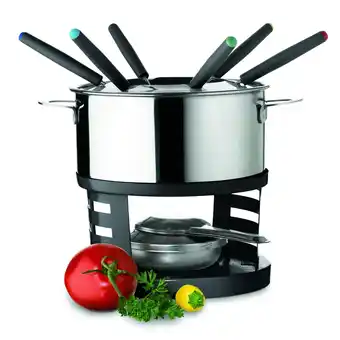 Netto Marken-Discount Mäser Fondueset Silber Angebot