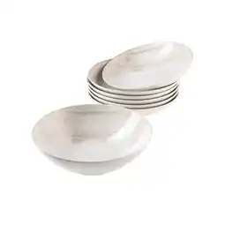 Netto Marken-Discount Mäser Salatschüssel-Set, Steinzeug Ossia Weiß / Beige Angebot