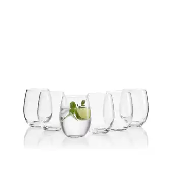 Netto Marken-Discount Mäser Wasserglas-Set, Kristall Il Premio Transparent Angebot