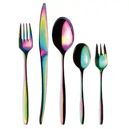 Netto Marken-Discount Mäser Besteck-Set, Edelstahl Nigran Mehrfarbig Angebot