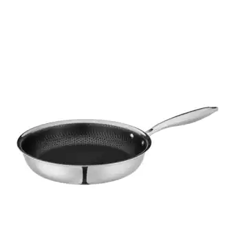 Netto Marken-Discount Mäser Bratpfanne, Edelstahl Hestia Schwarz / Silber Angebot