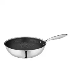 Netto Marken-Discount Mäser Wok, Edelstahl Hestia Schwarz / Silber Angebot