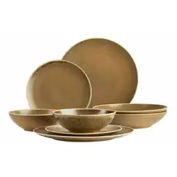 Netto Marken-Discount Mäser Kombiservice, Porzellan Grumpy Beige Angebot