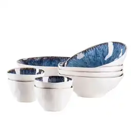 Netto Marken-Discount Mäser Salatschüssel-Set, Steinzeug Frozen Angebot