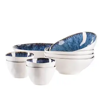 Netto Marken-Discount Mäser Salatschüssel-Set, Steinzeug Frozen Angebot