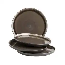 Netto Marken-Discount Mäser Dessertteller-Set, Steinzeug Niara Angebot