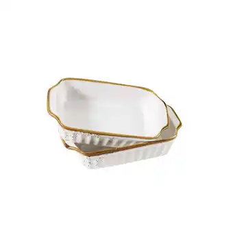 Netto Marken-Discount Mäser Auflaufform-Set, Porzellan Pintar Beige / Braun Angebot