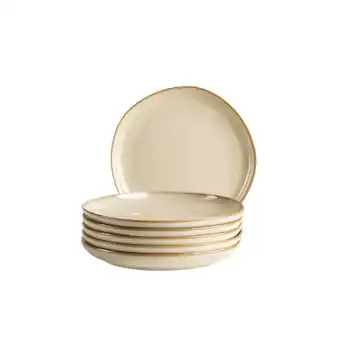 Netto Marken-Discount Mäser Dessertteller Set, Steinzeug Cordelia Angebot