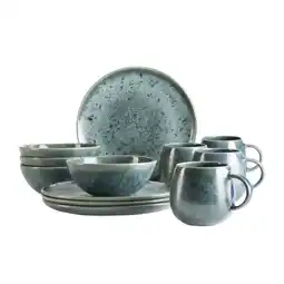 Netto Marken-Discount Mäser Frühstücks Set, Steinzeug Carellia Angebot