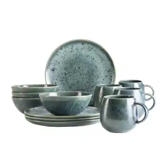 Netto Marken-Discount Mäser Frühstücks Set, Steinzeug Carellia Angebot