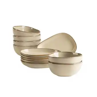 Netto Marken-Discount Mäser Snacking-Set, Steinzeug Cordelia Angebot