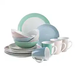 Netto Marken-Discount Mäser Geschirr-Set, Porzellan Kitchen Time II Angebot