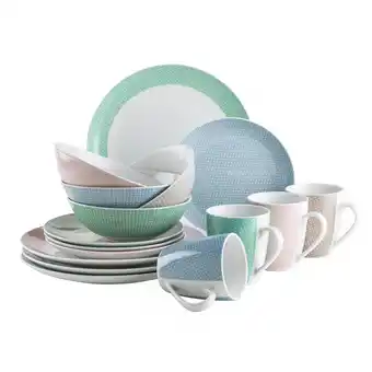 Netto Marken-Discount Mäser Geschirr-Set, Porzellan Kitchen Time II Angebot