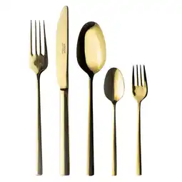 Netto Marken-Discount Mäser Besteck-Set, Edelstahl Oneda Gold Angebot