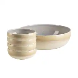 Netto Marken-Discount Mäser Schüssel Set, Steinzeug Candy Angebot