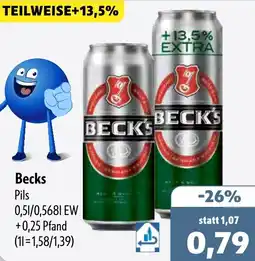 Aktiv Irma Becks Pils Angebot