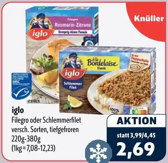 Aktiv Irma iglo Filegro oder Schlemmerfilet Angebot
