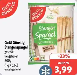 Aktiv Irma Gut&Günstig Stangenspargel Angebot