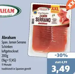 Aktiv Irma Abraham Span. Jamon Serrano Schinken Angebot