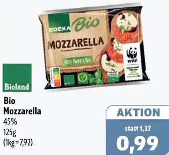 Aktiv Irma Bioland Bio Mozzarella Angebot