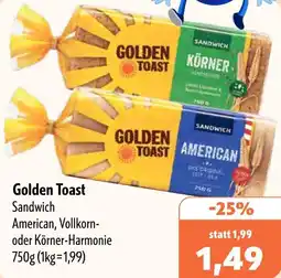Aktiv Irma Golden Toast Sandwich Angebot