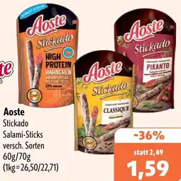 Aktiv Irma Aoste Stickado Salami-Sticks Angebot